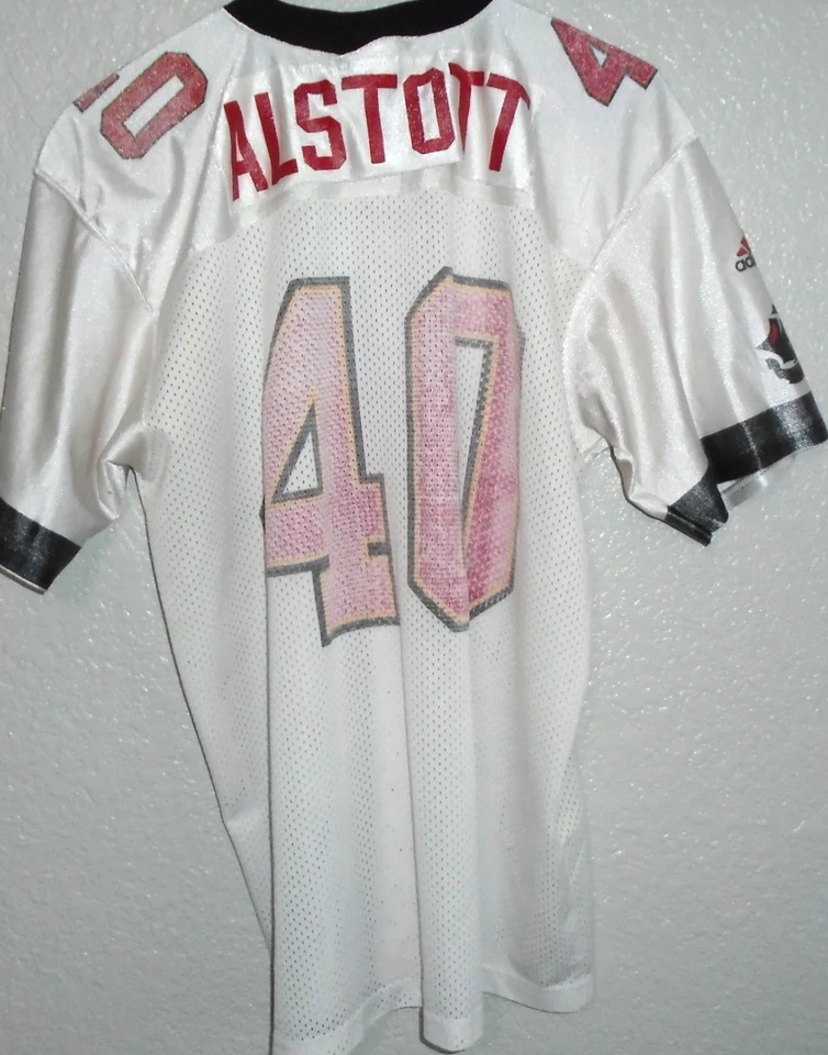 Camiseta De Colección Tampa Bay Buccaneers #40 Mike Alstott Juvenil XL Adidas Foto 3 de 4