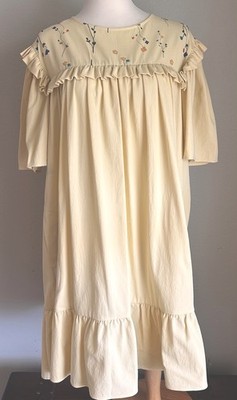 Naya Rea Butter Yellow Cottagecore Prairie Babydoll Nap Dress Style NWT Women s