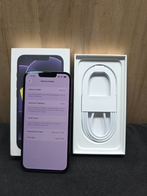 Apple iPhone 17e - Model A3575 - Verizon - 1 Bat Cycles