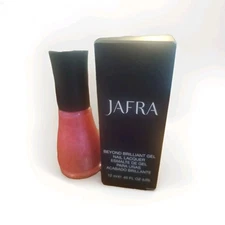 Jafra Beyond Brillant Gel Nail Polish Lacquer 12ml ~ NIB Color Fab Flamingo