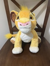 Disney Store Exclusive Vintage The Lion King Simba Plush EUC