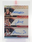 REED SHEPPARD ALPEREN SENGUN AMEN THOMPSON 2024-25 PRIZM BLACK AUTO /25 Q6846