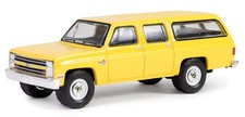 CHEVROLET Suburban K20 - 1987 - yellow - Greenlight 1:64