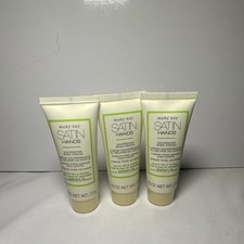 3 Mary Kay Satin Hands Nourishing Shea Cream White Tea Citrus 0.75 oz