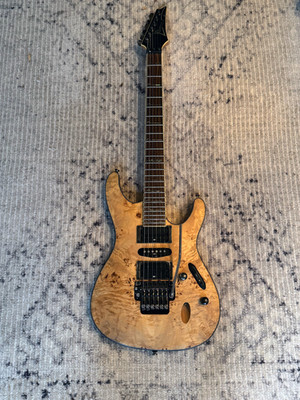 Ibanez Z Series S770PB Electric Guitar with Natural Finish