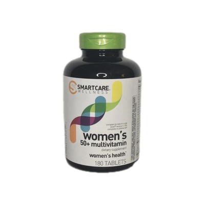 Smart Care Wellness Women's 50+ Multivitamin  Dietary Supplement Women's Health 