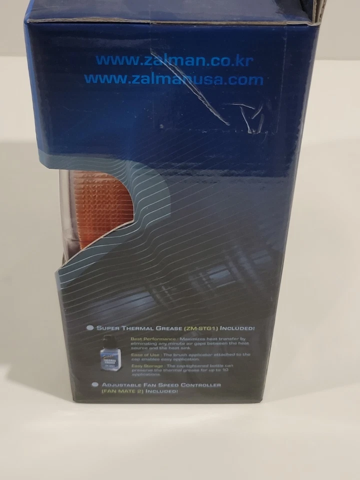 Zalman Ultimate Performance Ultra Quiet CPU Cooler CNPS9700 LED NEW Sealed - Image 3 of 4