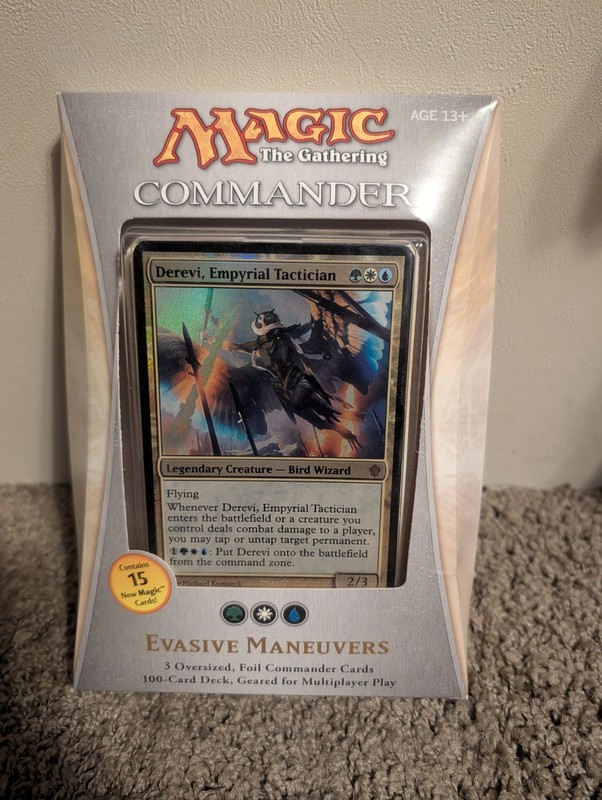 Magic The Gathering Commander Deck 2013 Evasive Maneuvers SEALED/NEW MTG