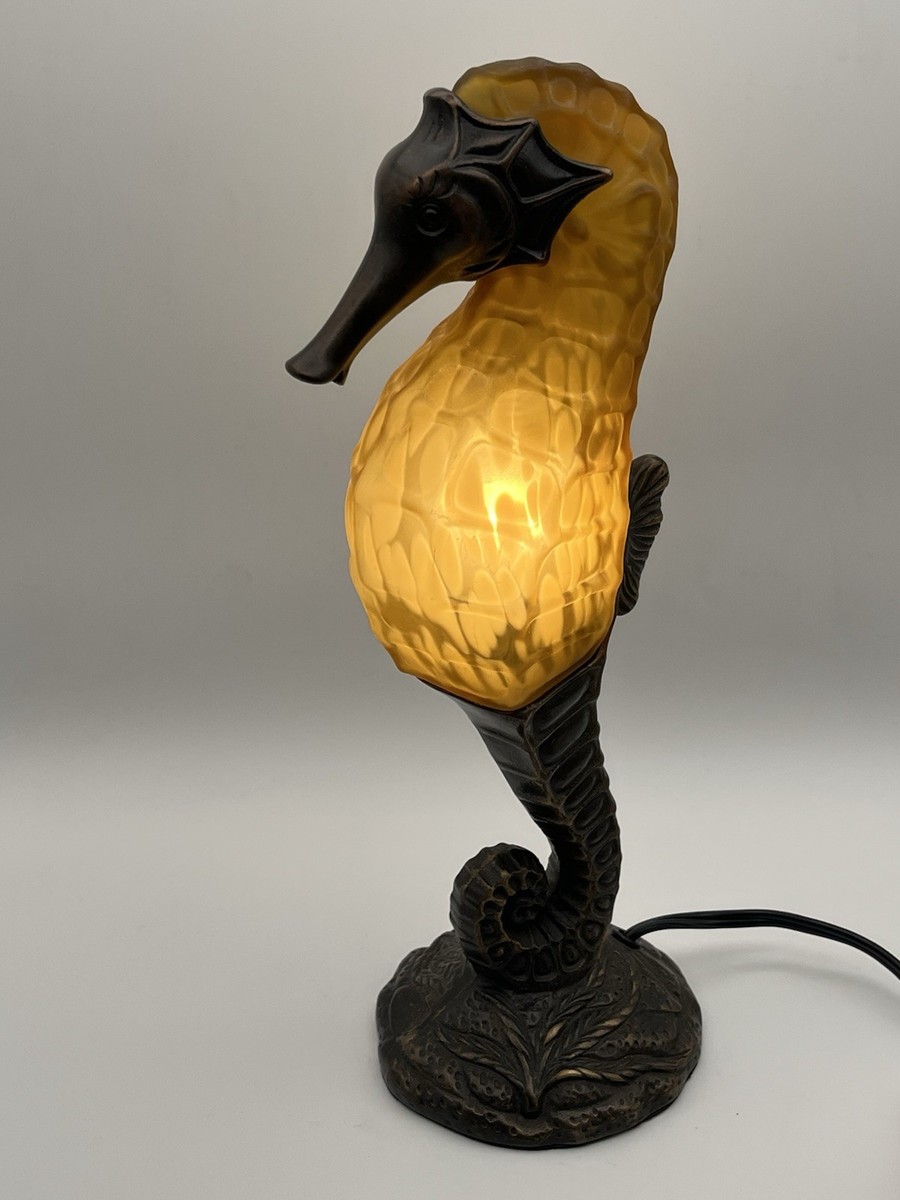 Tin Chi Seahorse Lamp By Andrea Sadek Vintage 2000 | eBay