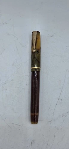 PARKER THRIFT TIME DUET DEPRESSION ERA FOUNTAIN PEN MADE IN CANADA UNRESTORED