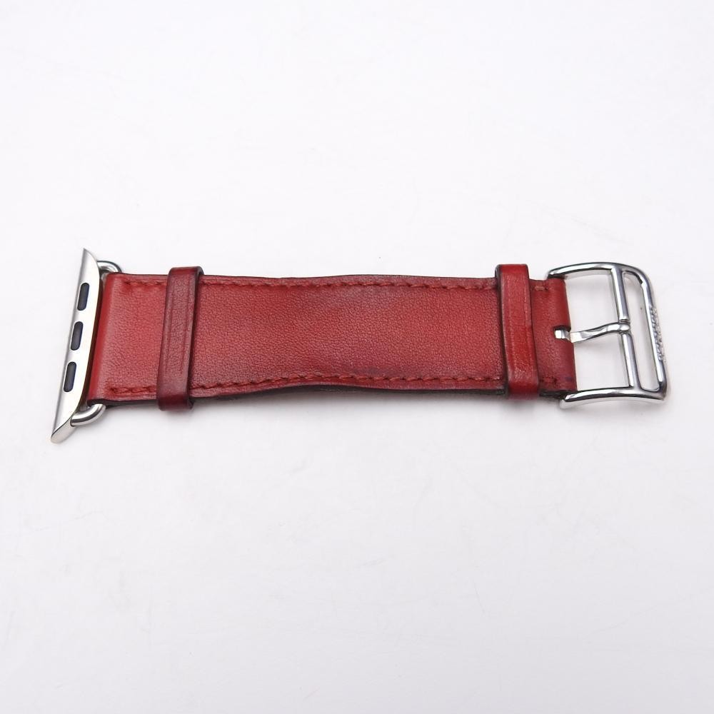 Apple Watch Hermès Genuine Leather Band 44mm Rouge Piment Apple Watch Hermès Genuine Leather Band 44mm Rouge Piment