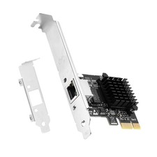 RTL8126 5G PCIe Network Card Ethernet Adapter RJ45 Windows Linux Low Profile