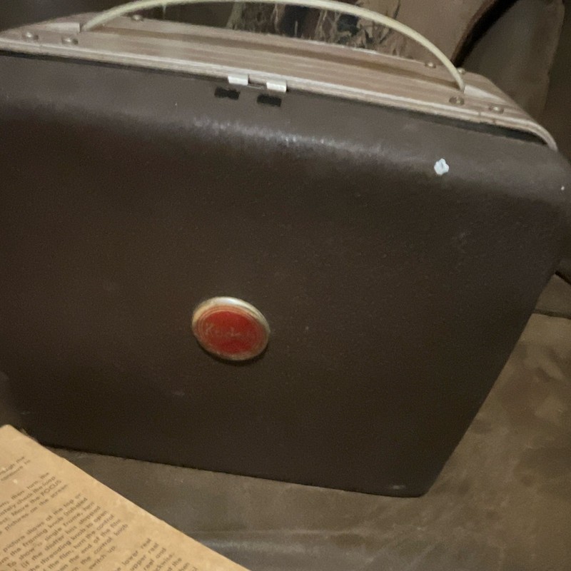 Kodak Brownie 300 8mm Movie Projector Portable 500W w/ Case & Instructions