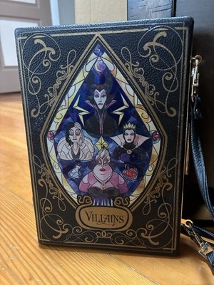 Disney Villains Loungefly Book Clutch Shoulder Bag Crossbody  display picture 2
