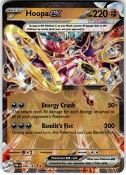 Hoopa ex 098/182 Paradox Rift Double Rare Holo