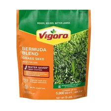 5 Lbs. Bermuda Grass Seed Blend with Water Saver Seed Coating