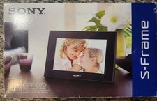 Sony S-Frame 7 Inch Digital Photo Frame. DPF-D70 NEW