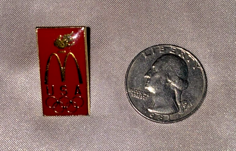 Vintage 1996 McDonald's Olympic Games Lapel Hat Tie Pin Atlanta | eBay