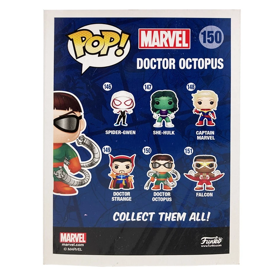 Funko Pop! Marvel #150 - Doctor Octopus Vinyl Figure Vaulted! - Image 3 of 4