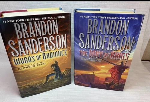 The Way of Kings & Words Of Radiance, Brandon Sanderson,  1st/1sts, SIGNED