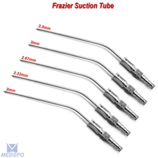 Dental Frazier Suction Tube with atraumatic Tip Surgical Diagnostic Instruments