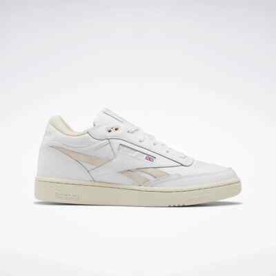 Reebok Club C 85 Mid II Revenge GY0035 Men White Leather Lifestyle Shoes NR6479