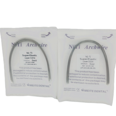 Arc Orthodontique Rond Niti – 100 Pièces Pour Traitement Dentaire – Fil Dentaire Professionnel