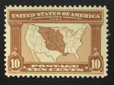 MOMEN: US STAMPS #327 MINT OG NH VF/XF PF CERT LOT #76392 | eBay