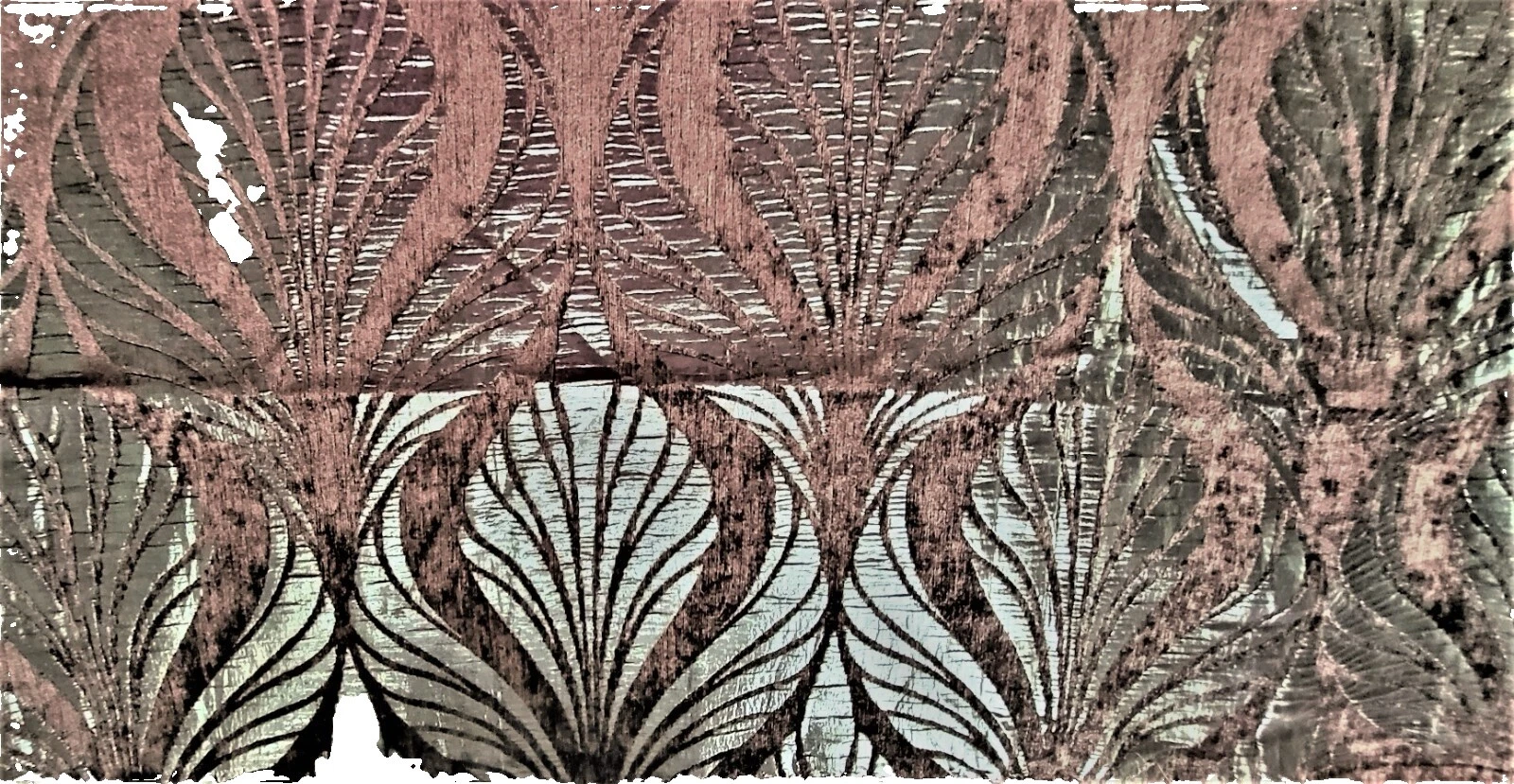 Géneros artesanales de tapicería damasco de terciopelo