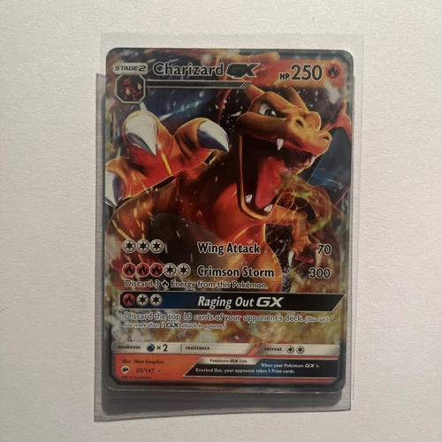 Pokémon TCG - CHARIZARD GX S&M - BURNING SHADOWS MINT CONDITION
