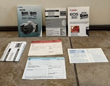 Vtg 1999 Canon EOS Rebel 2000 300 Date Booklet Manual Taiwan