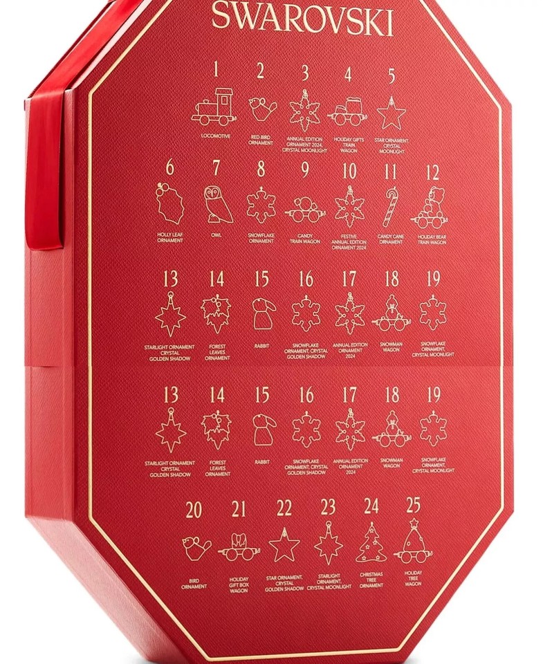 Swarovski Crystal, Annual LIMITED Edition Advent Calendar 2024 SET