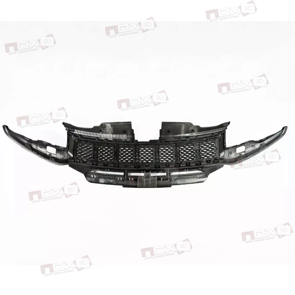 ✅Complete front Grille  assembly For 17-21 Jeep Grand Cherokee SRT / TRACKHAWK  - Image 3 of 4