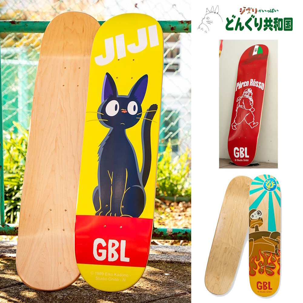 Donguri Kyowakoku GBL Skateboard Deck 3 Types W8xH31.4xD0
