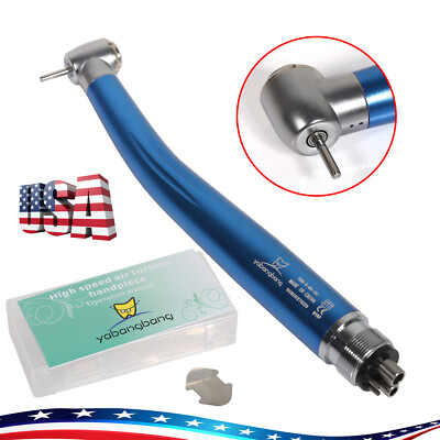 Dental High-Speed Handpiece - Push Button, 2/4 Hole, Fits NSK/PANA, 7 Colors, 400,000 RPM