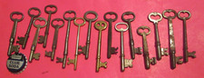 LOT OF 15 OLD SKELETON KEYS ART CRAFTS MANY many MORE KEYS LISTED HERE QQR