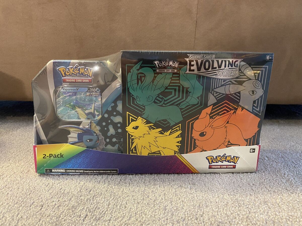 NEW Pokemon TCG Evolving Skies Elite Trainer Box ETB + NEW Pokemon TCG Evolving Skies Elite Trainer Box ETB +