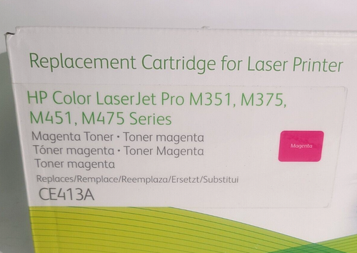 NEW IN BOX Xerox 006R03016 Replacement Toner for HP CE413A Magenta - Picture 4 of 12