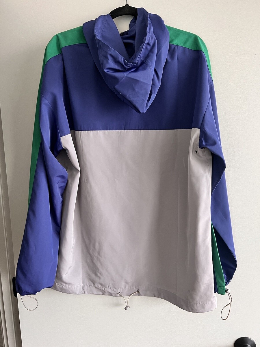 Ader Error X Maison Kitsune Half Zip Hooded jacket Size A3