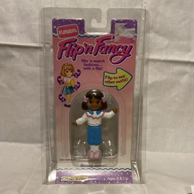 Playskool 1991 Flip n Fancy Playtime  1641/1640 Rosey Renee New In Package
