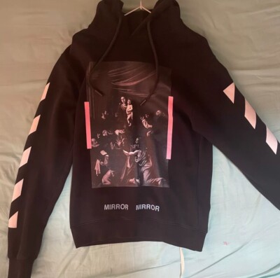Off White Caravaggio Mirror Mirror Hoodie With Proof Of Authenticity