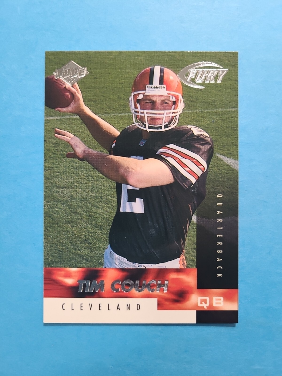 TIM COUCH 1999 COLLECTOR'S EDGE FURY FOOTBALL CARD # 161 G8550