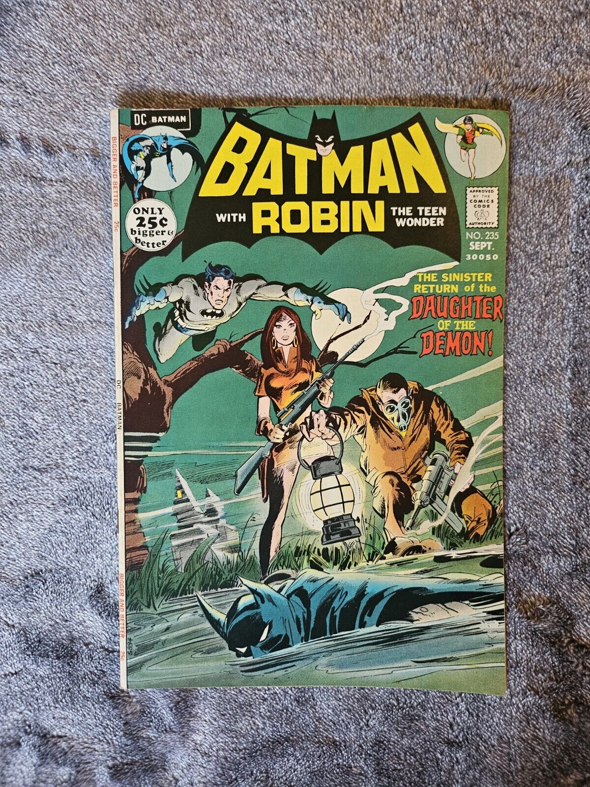 Batman #235 DC Comics 1971 2nd appearance of Ra's Al Ghul and daughter Talia
