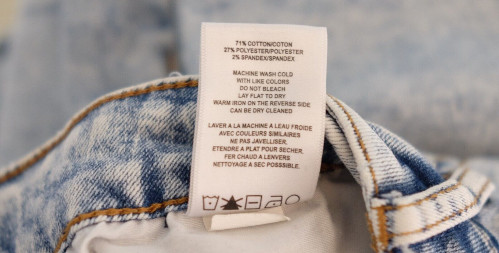 Vigoss Jeans Ace Straight Light Wash Stretch Women's 30 Inseam 28-1/2'' #H49-38