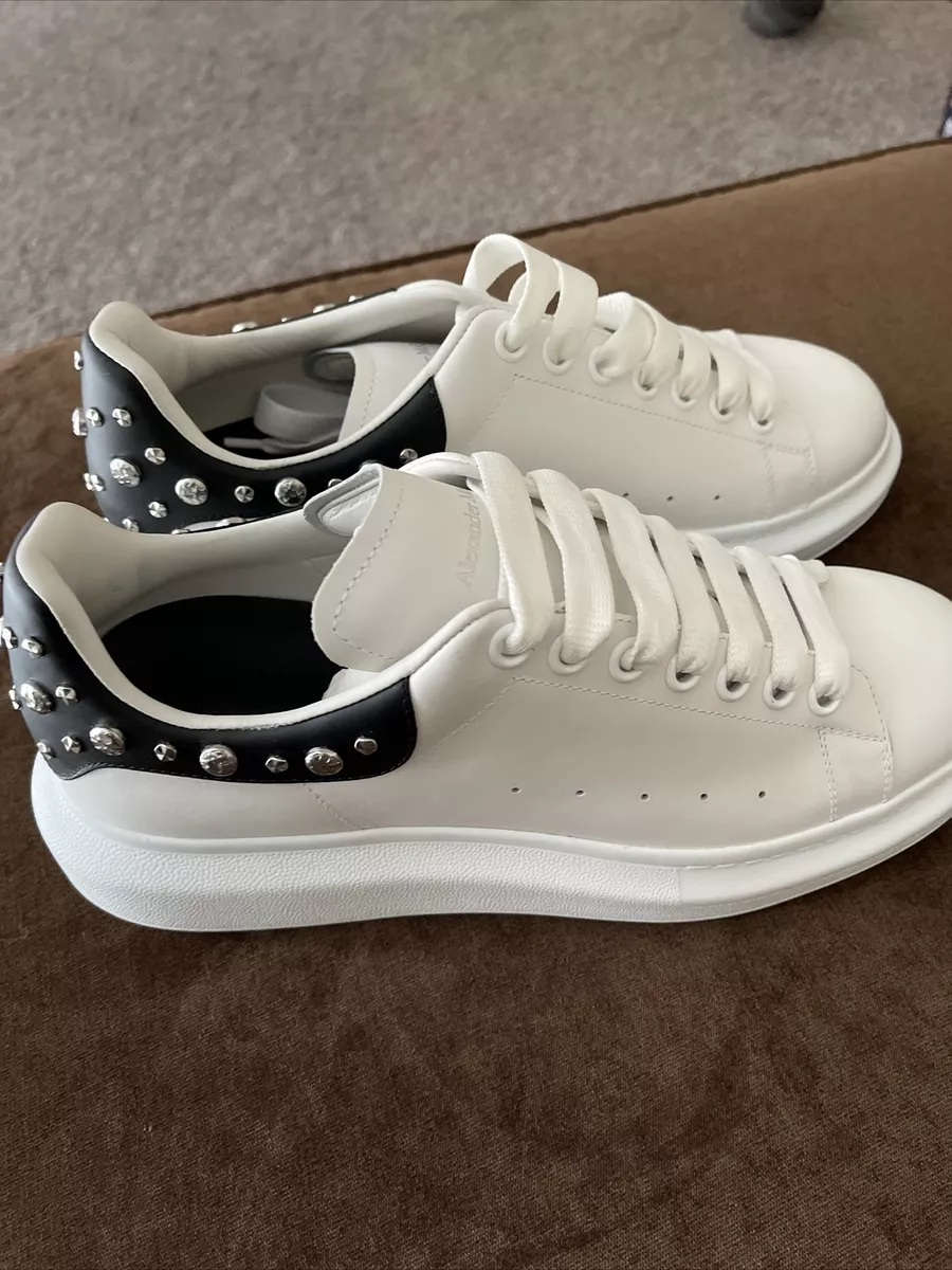 Alexander Sneaker White/Black/Silver “ studded” | eBay