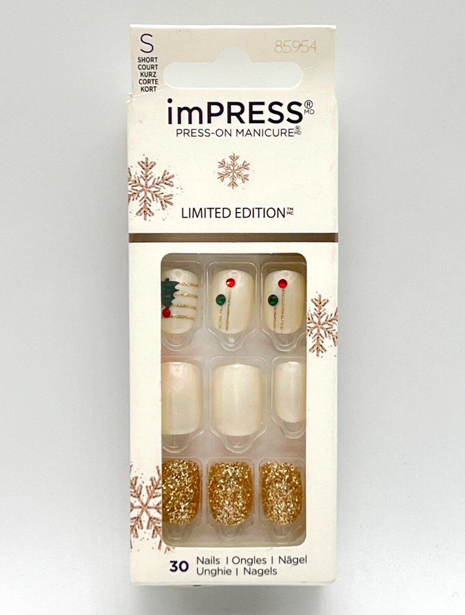 Aggregate more than 145 impress christmas nails super hot