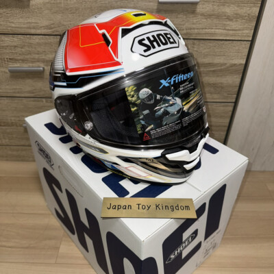 SHOEI X-Fifteen PROXY TC-10 WHITE/RED SHOEI X15 Size [S,M,L SHOEI X-Fifteen PROXY TC-10 WHITE/RED SHOEI X15 Size [S,M,L