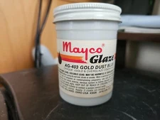 Mayco Ceramic Glaze -AG- Gold Dust Blue - #403 - 4 oz.