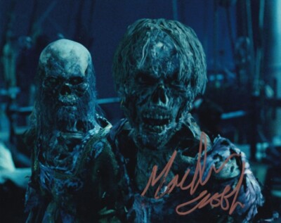 MACKENZIE CROOK signed Autogramm 20x25cm PIRATES CARIBBEAN in Person autograph