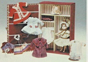 antique dollhouse of patterns